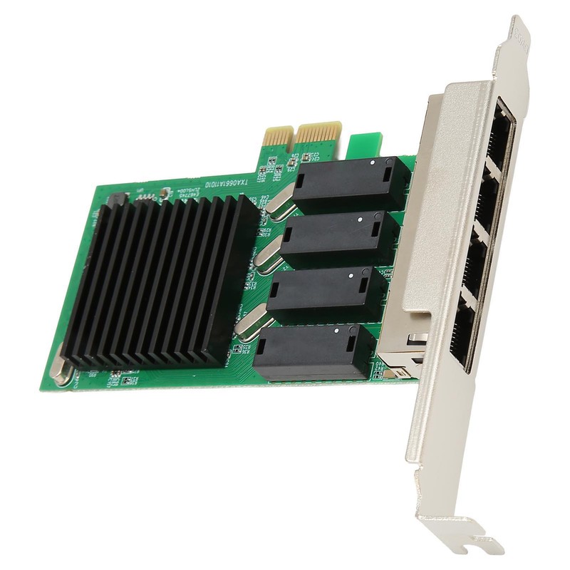 PCIe Network Card 10 100 1000Mbps NIC Controller Easy Installation