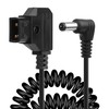 CERRXIAN 4.2ft D-Tap to Right Angle DC 12V Coiled Cable