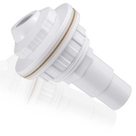 CDDCWZ Adjustable Pool Inlet Nozzle, Inlet Nozzle for Steel Wall Pools, Return Nozzle with Pivoting Head, Skimmer Pool Nozzle, Pool Inlet Nozzle, Pool Inlet Nozzle for Hose Connection 32 mm/38 mm