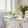 Lianxuia 3Pcs God Bless Baptism Tablecloth, 54 x 108 Inch