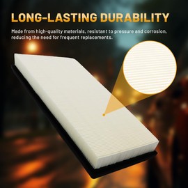 ACB ZONE Premium Engine Air Filter for My Car, Automotive Replacement Air Auto Filters for Ford Bronco/E-150 Econoline (Club Wagon)/ E-250 Econoline (Club Wagon)/ E-350 Econoline (Club Wagon) -4 Pce