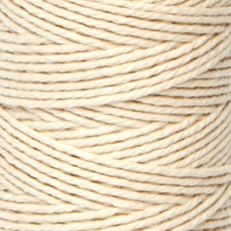 Baker Ross AG212 Natural Textured Cotton String for Jewellery Making