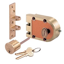Segal Single Cylinder Deadbolt - Genuine Jimmy Proof Lock - 667