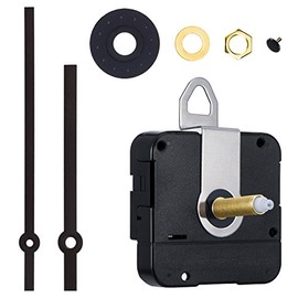 31 mm Quartz Clock Long Movement DIY Clock Repair Kit (Black)