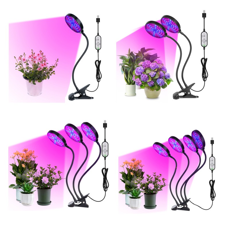 USB Remote Control Timing Plant Light Waterproof Full Spectrum Succulent