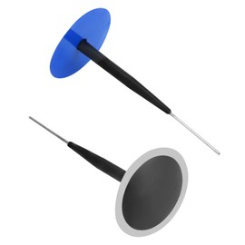 QWORK® Set of 24 tyre care repair kit, tyre mushrooms with 50 mm patches and 6 mm rod, tyre repair kit for cars, trucks and tractors