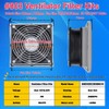 SXDOOL #803 White 150x150mm Enclosure Cabinet Ventilator Filter Kit with