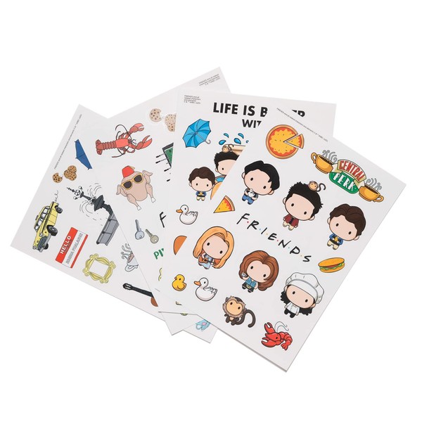 Grupo Erik Friends Stickers Gadget Decals - Waterproof and Reusable