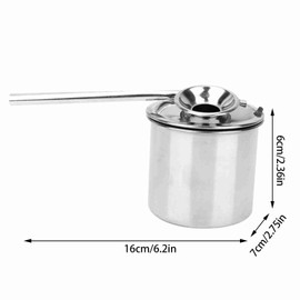 Painting Sprayer Stainless Steel Clay Tool Ceramic Atomizer Glazes Pots Ceramic Painting Sprayer (200 ml)