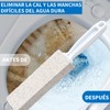 RUISTLI Piedra Pomez para Baño 2 PCS,Cepillo para Baño Duradero