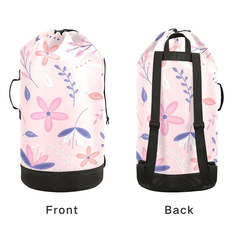 Laundry Backpack Laundry Bag with Adjustable Shoulder Straps Handle Dirty