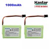 For AT&T, For Uniden 2 x 3.6V 1000mAh Cordless Phone