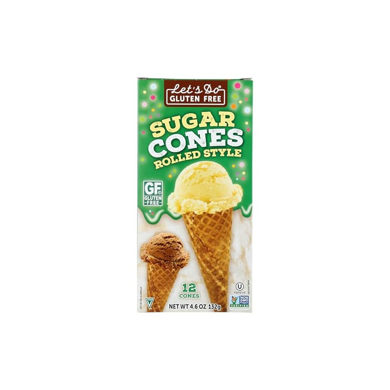 Let's Do…Gluten Free Sugar Cones Rolled Style