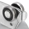 Stainless Steel Track Roller Wheel Trolley 24mm Pulley Diameter Cable