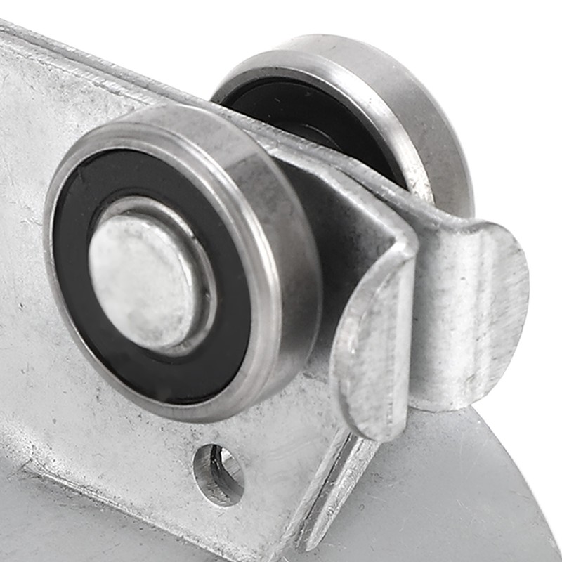 Stainless Steel Track Roller Wheel Trolley 24mm Pulley Diameter Cable