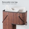 Stair Basket with Lid & Handle – Staircase Storage Basket