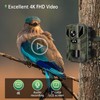 VanBangTec Mini Wildlife Camera 4K 50MP Wildlife Camera with Night