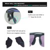 Standard Size Replacement Nose Piece Nose Pads for Oakley Mercenary