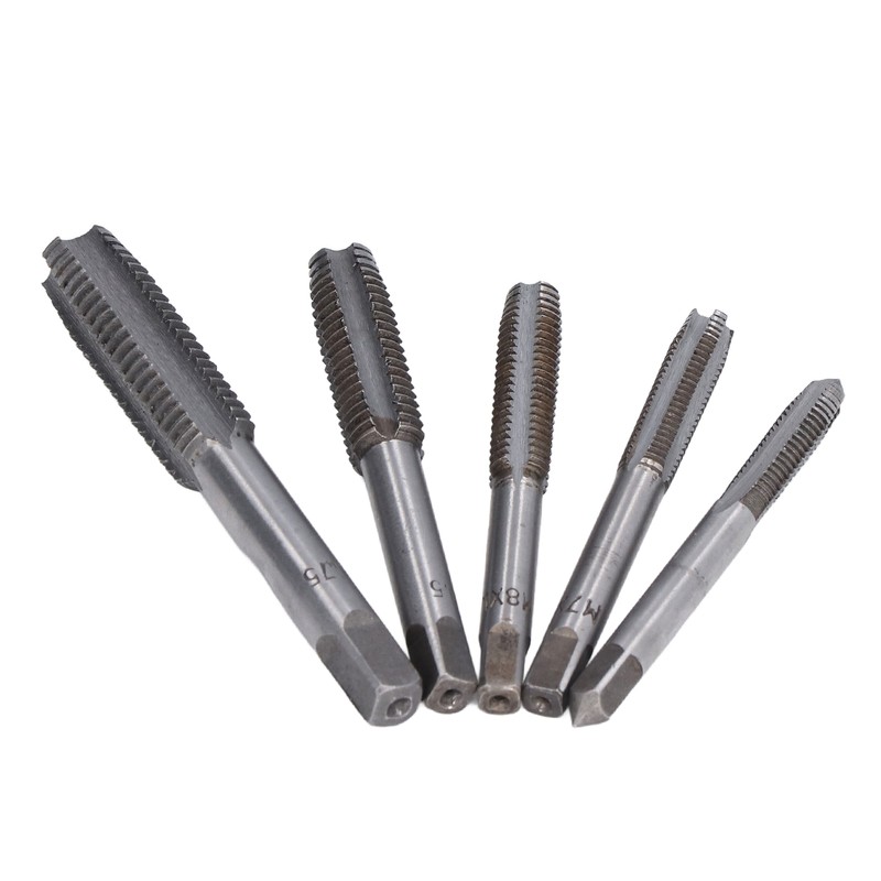 12Pcs Drill Tap Die Wrench Manual Thread Tapping Tool Set