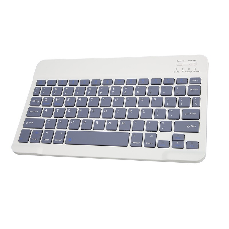 78 Key Wireless Bluetooth Keyboard 32.8ft Ergonomic Ultra Thin Silent