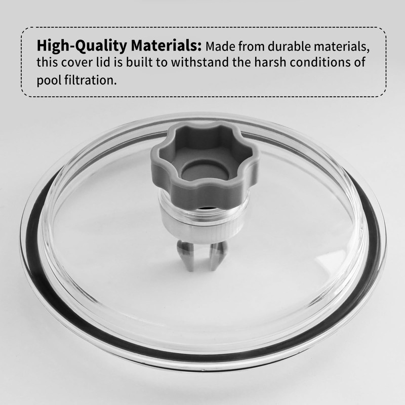 SF80110-1 Leaf Trap Cover Lid 5 inch Have O-Ring &