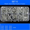 AIMALL Household Screw and Nut Kit - Complete Screw Box