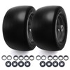 2 Pcs 11x6.00-5 Lawn Mower Tires Flat Free, Zero Turn