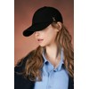 【VARZAR】Bazaar【Official Direct Store】Rose Gold Stud Over Fit Ball Cap/Rose Gold