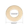 sourcing map 20Pcs 6.3mm x 12mm x 1.5mm Copper Flat