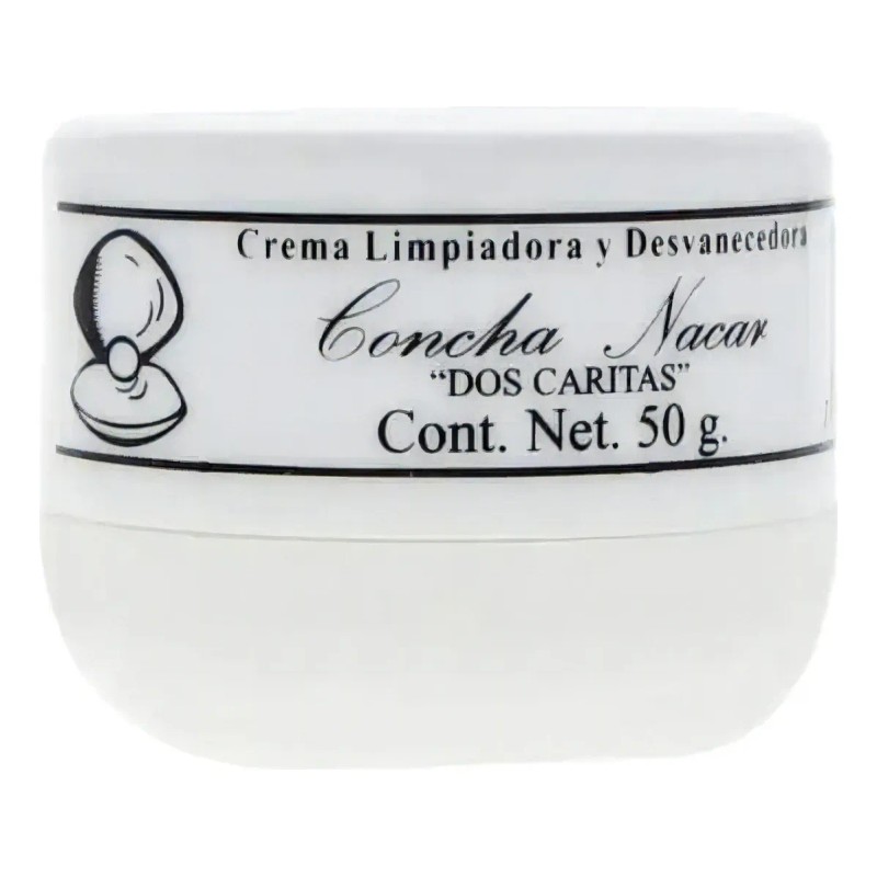 Crema Limpiadora Concha Nácar Dos Caritas 50g Hipoalergénica