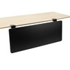 QWORK® Set of 2 Desk Extension Brackets with Table Mounting