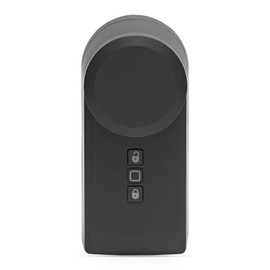 Homematic IP Smart Home Türschlossantrieb, elektronisches Türschloss, Smart Lock ohne Umbau, Türöffner per App, Alexa & Google Assistant, anthrazit, 160555A0