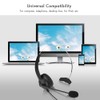 Noise Cancelling Call Center Headset Comfortable Wearing Telephone Headset -