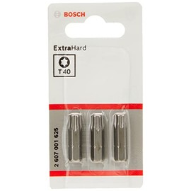 Bosch Bosch Accessories Bosch Professional Bit Extra-Hart fr Innen-Torx-Schrauben (T40, L?nge: 25 mm, 3 Stck)