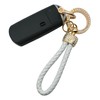 Vruwcey Car Keychains Braided Leather Key Fob Key Chain for