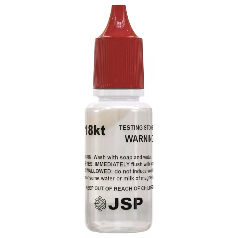 JSP Gold Testing Kit 10k & 18k Solution Acid with