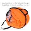 Kayak Wind Sail, 42inch Portable Folding Downwind Wind Sail Kit