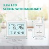 ORIA Digital Refrigerator Thermometer, Fridge Freezer Thermometer with 2 Sensors,