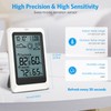 Brifit Indoor/Outdoor Thermometer, Small Weather Station