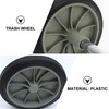 DOITOOL Trash Garbage bin Wheels Replacement Can Replacement Wheel Garbage