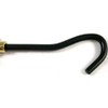 Metal Fireplace Damper Pull with Solid Brass Handle