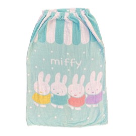 Marushin 5845002400 Miffy Wrap Towel, 31.5 inches (80 cm), For Kids, Girls, Boys, Characters, Pool Towel, Swimming, Sea