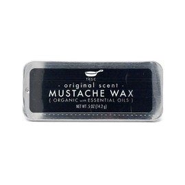 Mustache Wax - Original Scent (.5 oz) Handmade with All Natural Ingredients