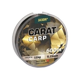 Jaxon Carat Carp Fishing Line 600 m Spool Monofilament Carp Line Top (0.25 mm / 11 kg)