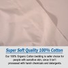 Fitted Sheet 100% Egyptian Cotton 200 Thread Count 25cm Deep