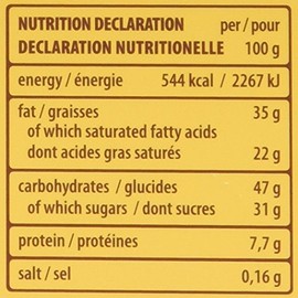 Loacker, Gran Pastisserie Dark Hazelnut, Galleta tipo Waffer, sabor Avellana, 100 gr