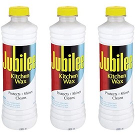 Jubilee Kitchen Cleaning Wax - For Appliances, Surfaces & Bathroom 15 oz - Pack of 3