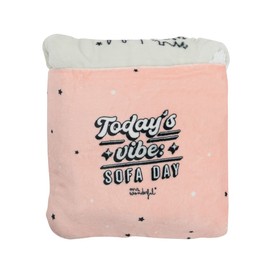 Mr. Wondeful Today's Vibe Sofa Day Blanket with Case Magic Collection