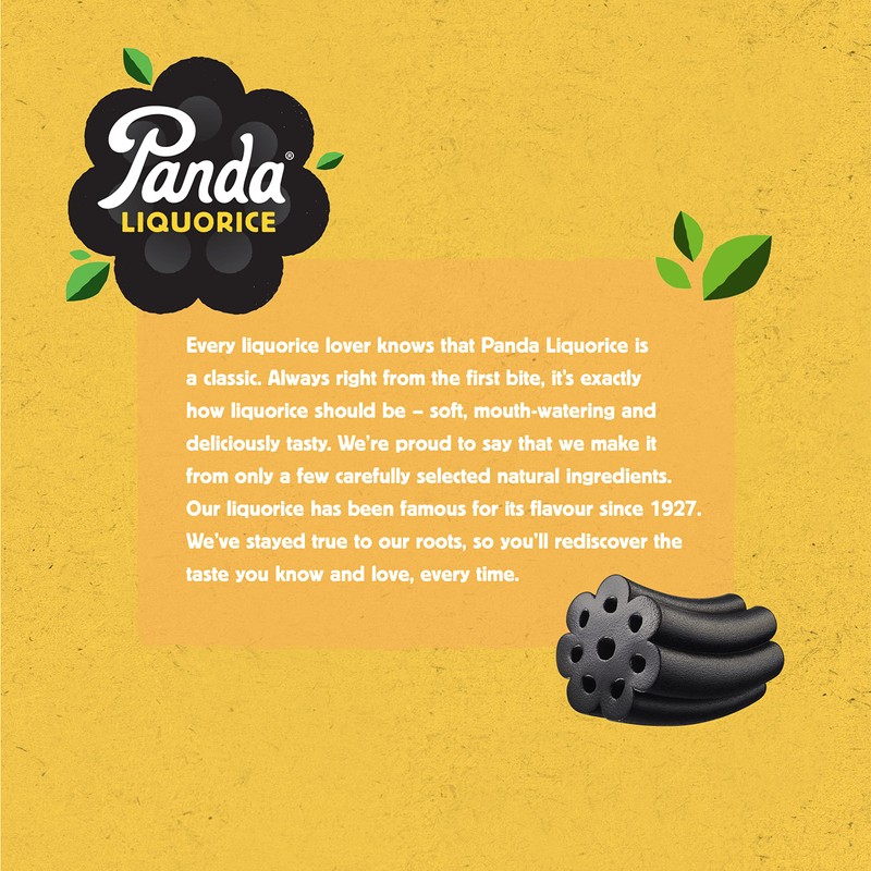 Panda Original Liquorice - 1 x 240-gram Bag