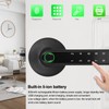 Fingerprint Lock Keyless Entry Smart Handle Password Electronic for Tuya